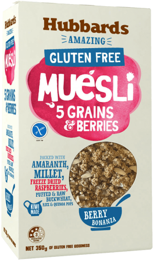 Hubbards 5 Grains & Berries Gluten Free Muesli